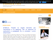 Tablet Screenshot of finanzaefisco.com